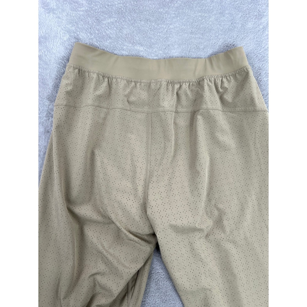 Lululemon Adapted State Perforated High-Rise Jogger Pants 8 Tan Women Activewear - Picture 9 of 11